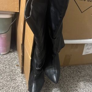 Willow Black Over the Knee Boots